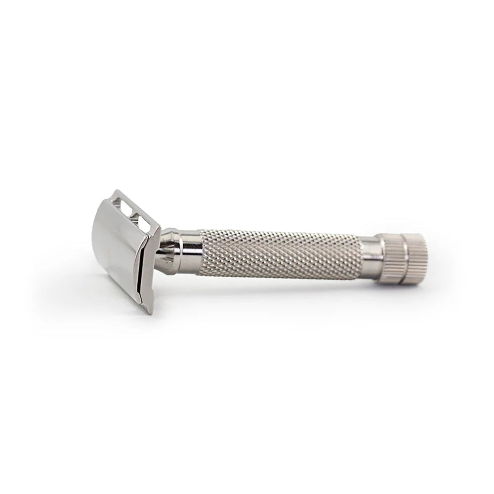 Razorock Game Changer Stainless Steel 76-P Double Edge Safety Razor