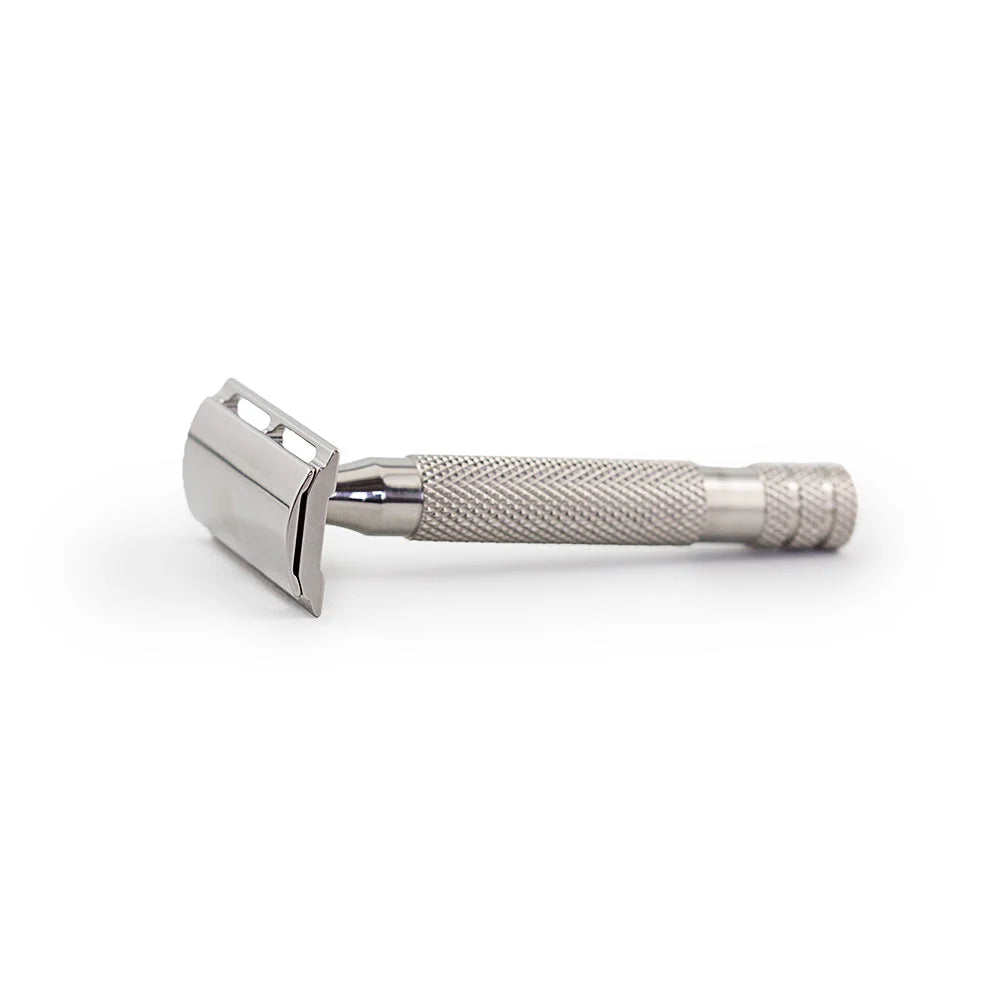 Razorock Game Changer Stainless Steel 76-P Double Edge Safety Razor