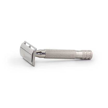 Razorock Game Changer Stainless Steel 76-P Double Edge Safety Razor