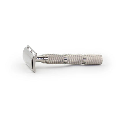 Razorock Game Changer Stainless Steel 76-P Double Edge Safety Razor