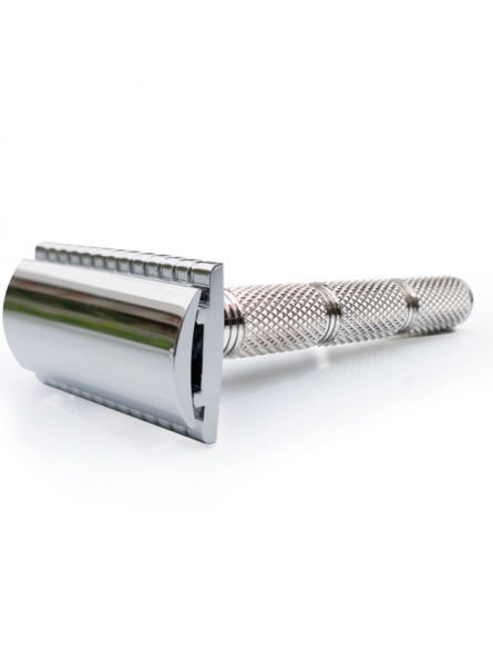 Razorock Mentor Safety Razor Super Knurl Handle