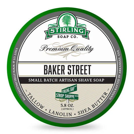 Stirling Baker Street Shave Soap 164g (5.8oz)