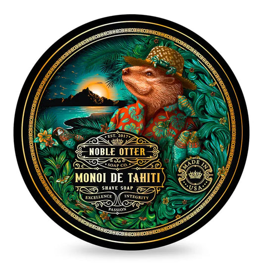 Noble Otter shaving soap Monoi de Tahiti 118ml