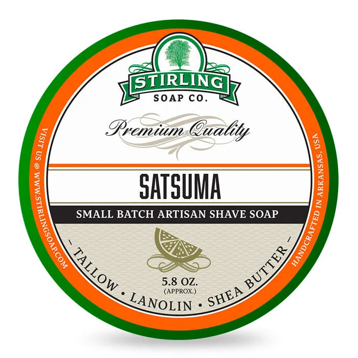 Stirling shaving cream satsuma 170ml