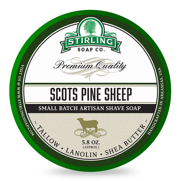 Stirling shaving cream scots pine sheep 170ml