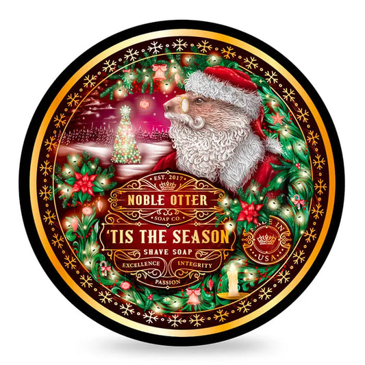 Noble Otter shaving soap ‘Tis the Season 118ml