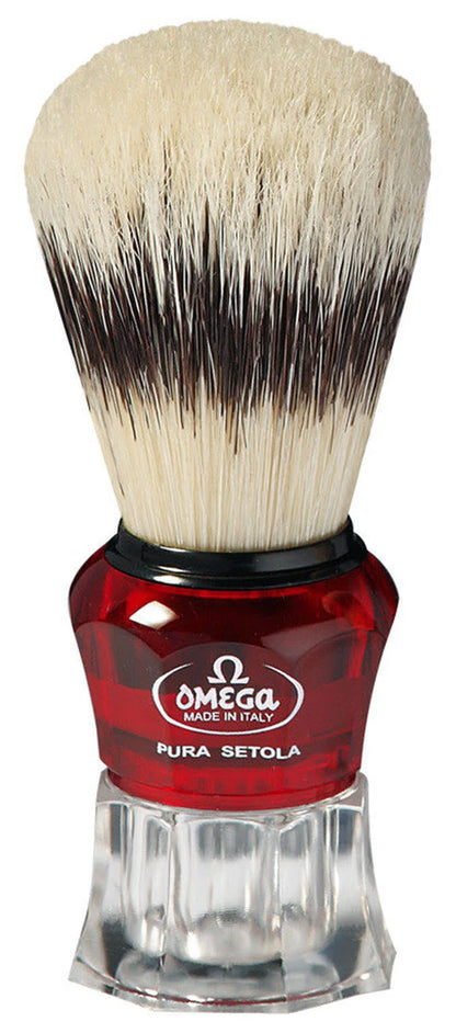 Omega 81052 Boar Bristle Shaving Brush