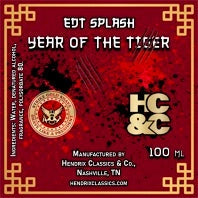 Hendrix Classics & Co Year of the Tiger - Aftershave Splash - 100ml