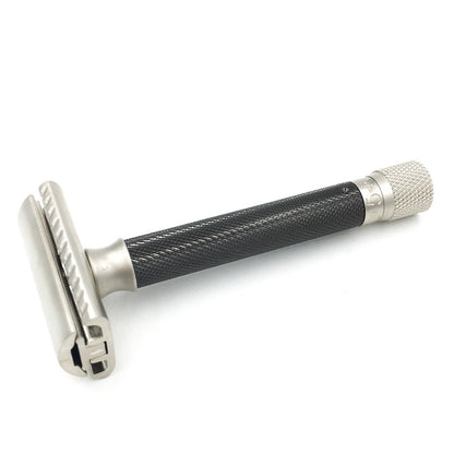 Parker Variant Satin Graphite Adjustable Safety Razor