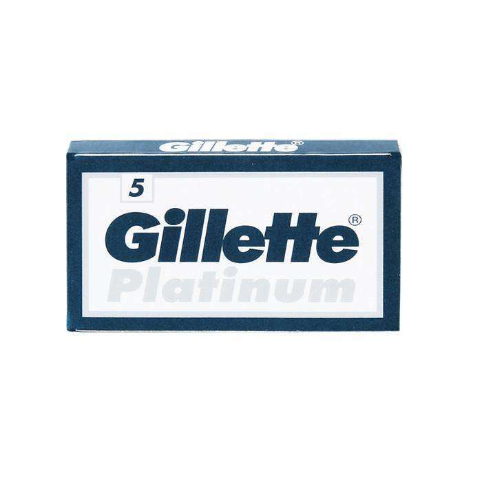 Gillette Platinum Double Edge Razor Blades 5 - Shaving Time