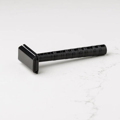 Henson Mild AL13 V2 - Double Edge Safety Razor - Jet Black - Shaving Time