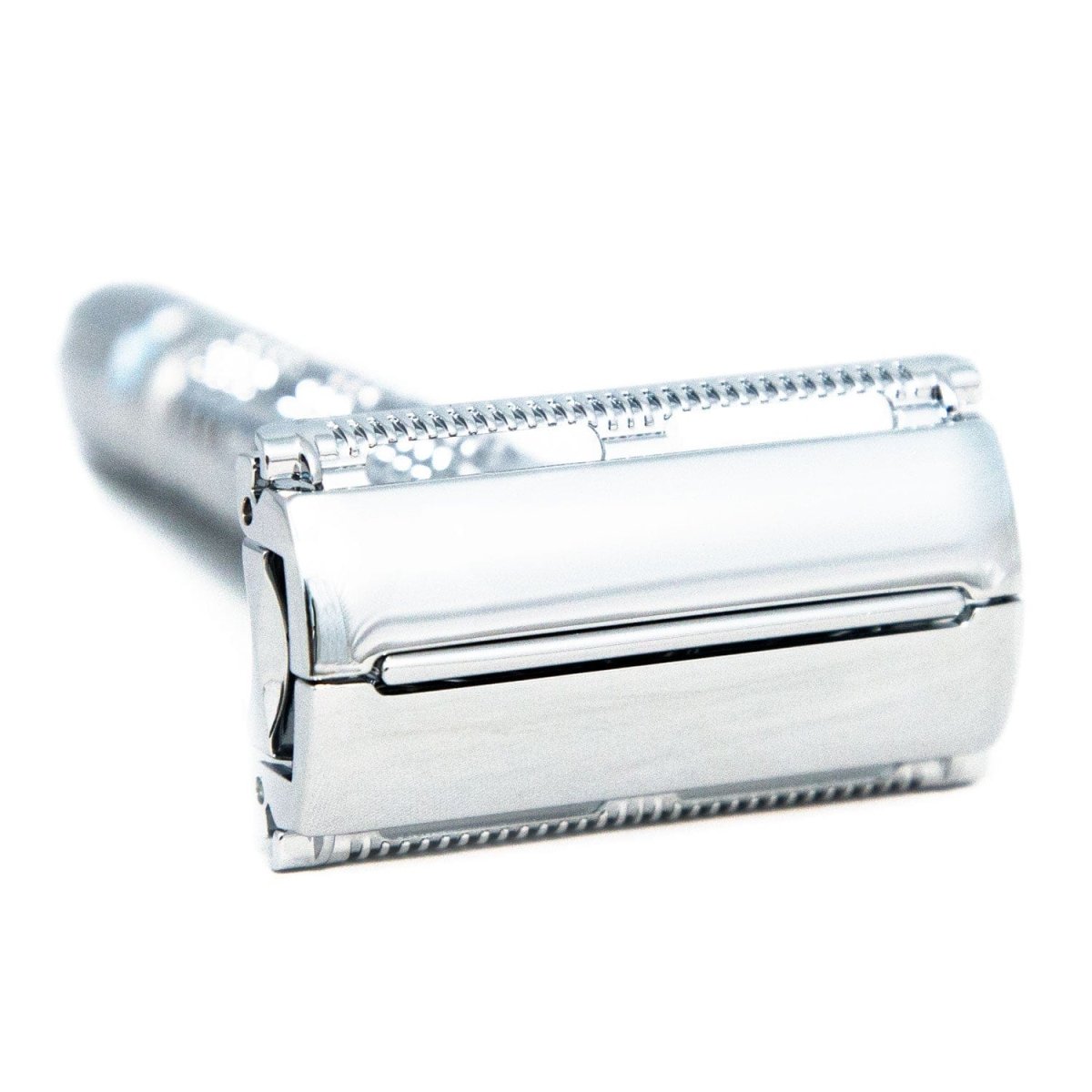 Hill & Drew HDRB40 Double Edge Butterfly Razor and Case - Shaving Time