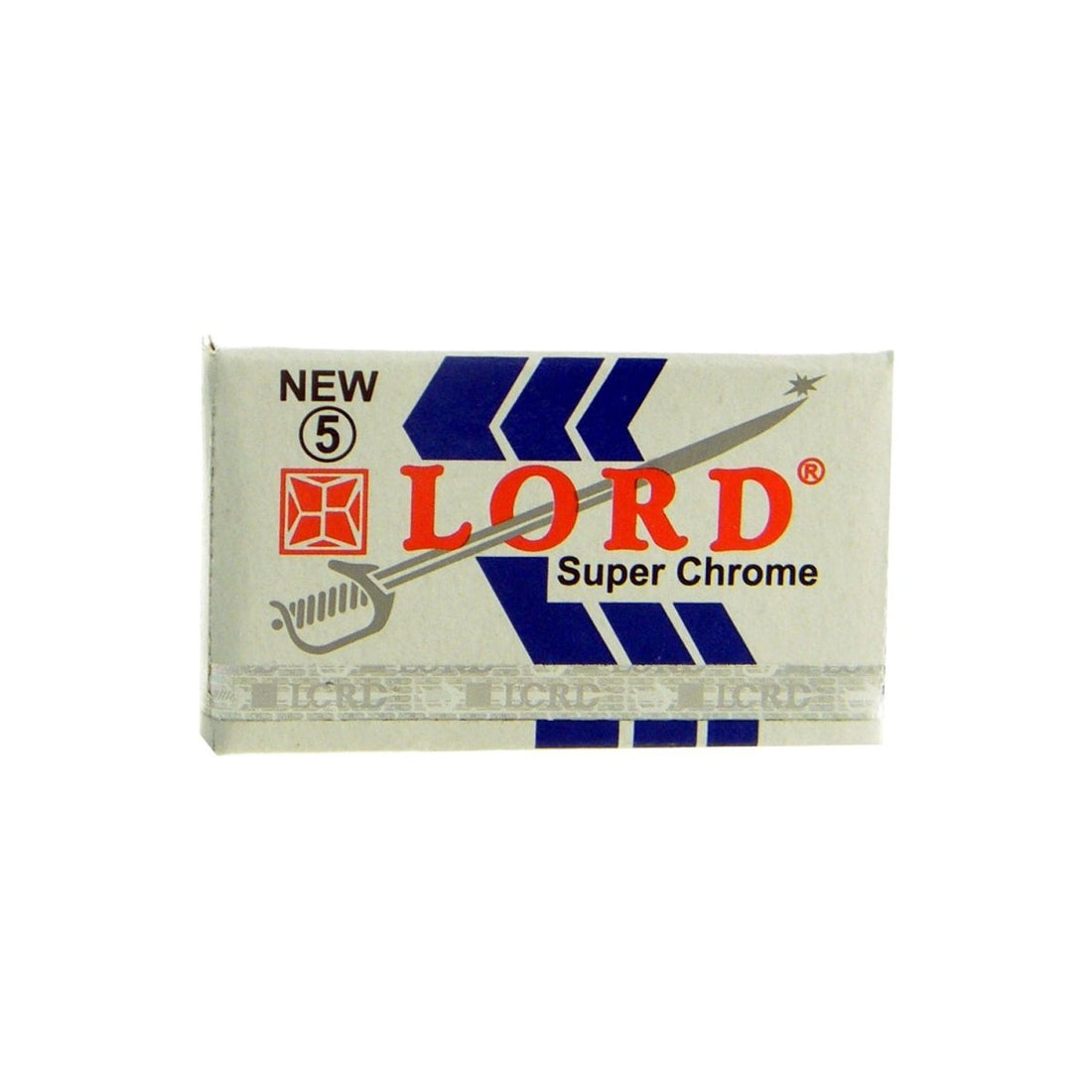 Lord Super Chrome Double Edge Razor Blades - Shaving Time