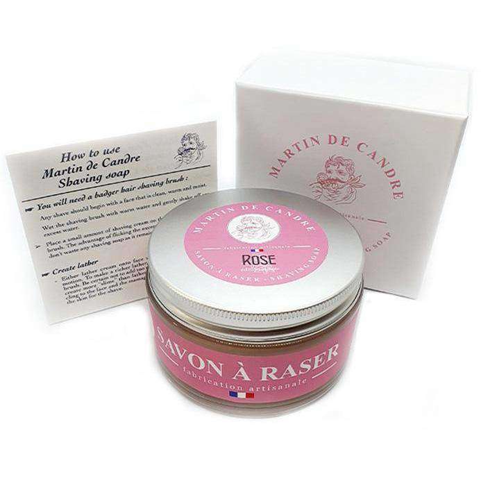 Martin de Candre Rose Shaving Soap 200g - Shaving Time