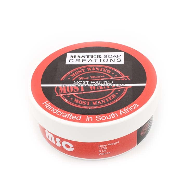 Master Soap Creations - Most Wanted Shaving Soap 170g ( 6oz) - Shaving Time