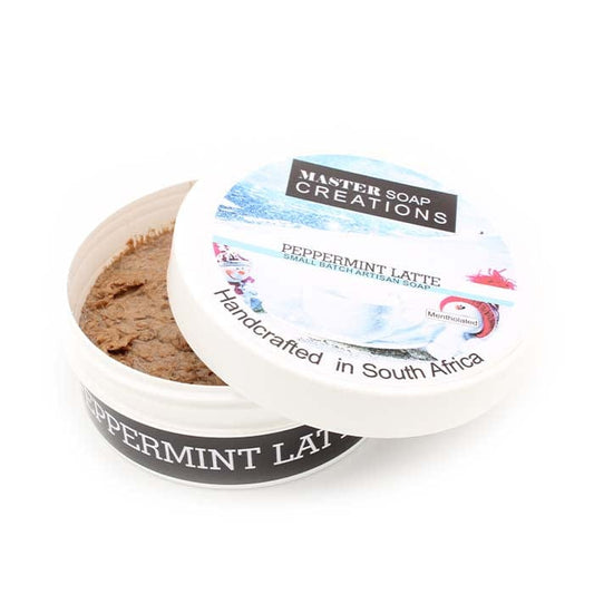 Master Soap Creations MSC Shave Soap Master Soap Creations - Peppermint Latte Shaving Soap 170g ( 6oz)