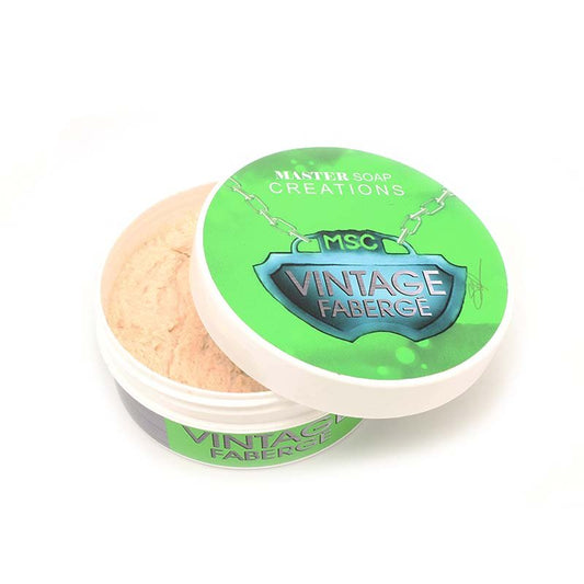 Master Soap Creations - Vintage Faberge Shaving Soap 170g ( 6oz) - Shaving Time