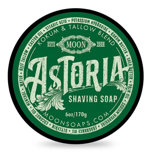 Moon Soaps Astoria Shaving Soap 6oz / 170gm - Shaving Time