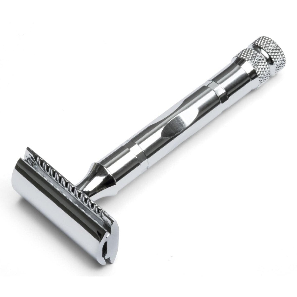Parker Model 89R Three Piece Safety Razor with Nickel Plated Finish ...
