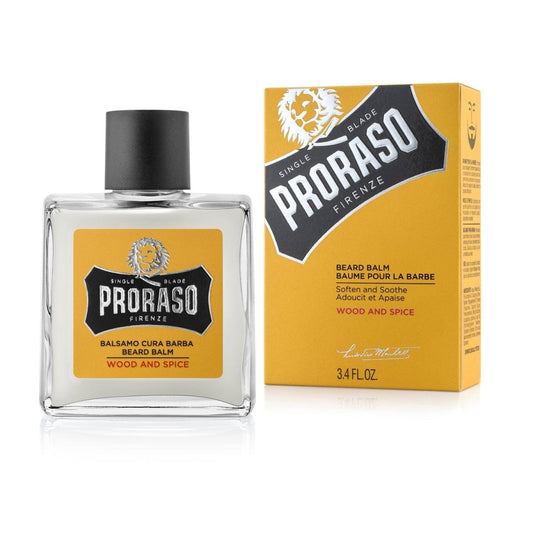 Proraso Beard Balm Wood & Spice (100ml) - Shaving Time