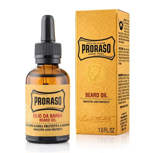 Proraso Beard Oil Wood & Spice 30ml - Shaving Time