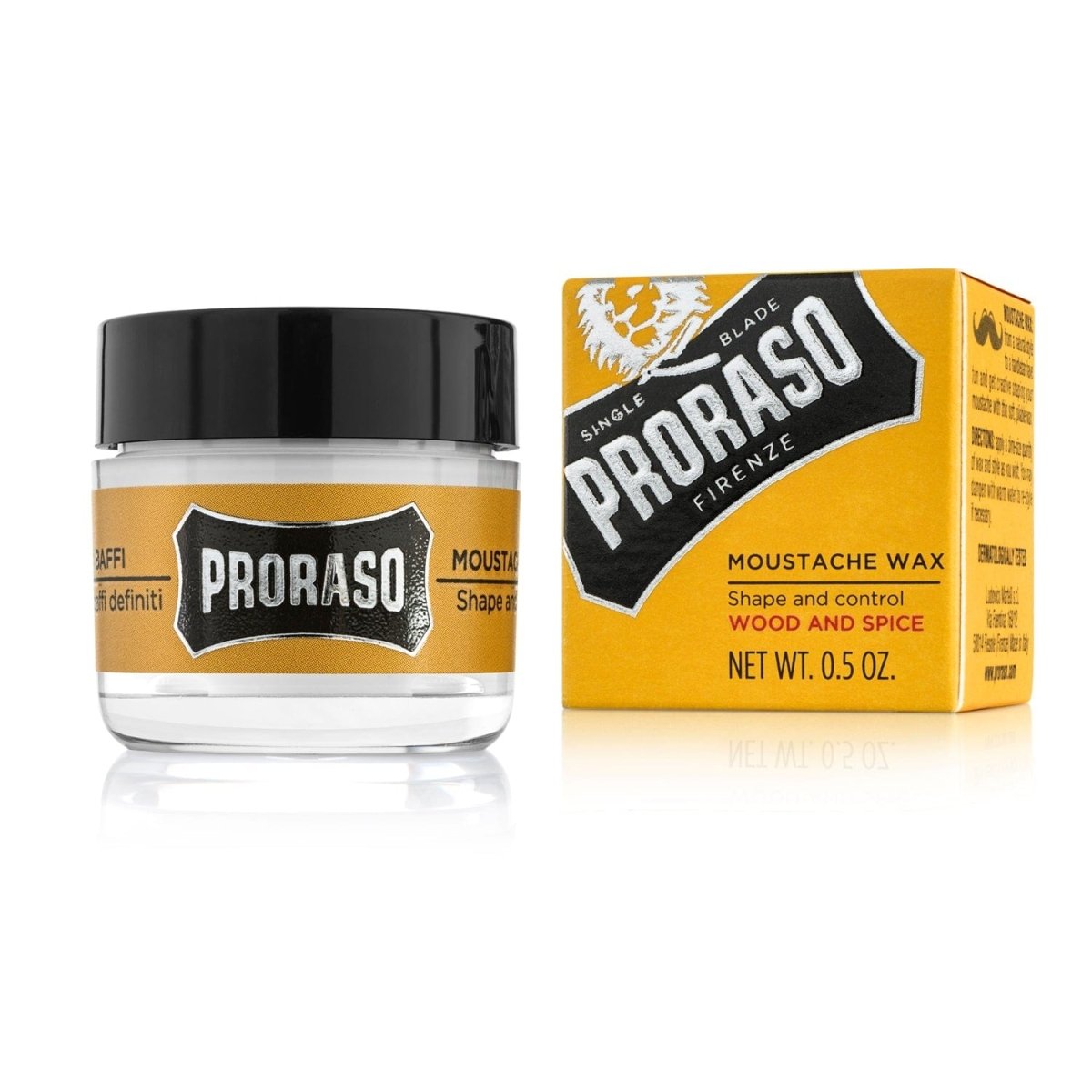 Proraso Moustache Wax (15ml) - Shaving Time