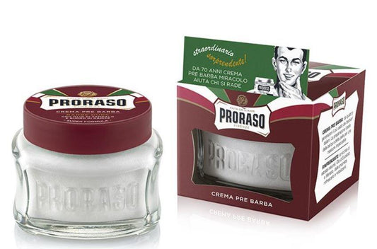 Proraso Pre Shave Cream Red 100ml - Shaving Time