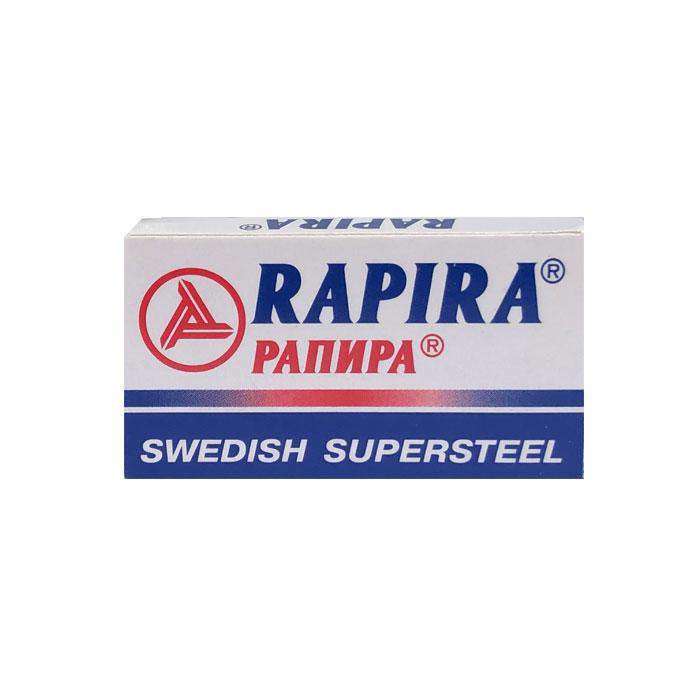 Rapira DE Razor Blades Rapira Swedish Supersteel Shaving Blades (5)