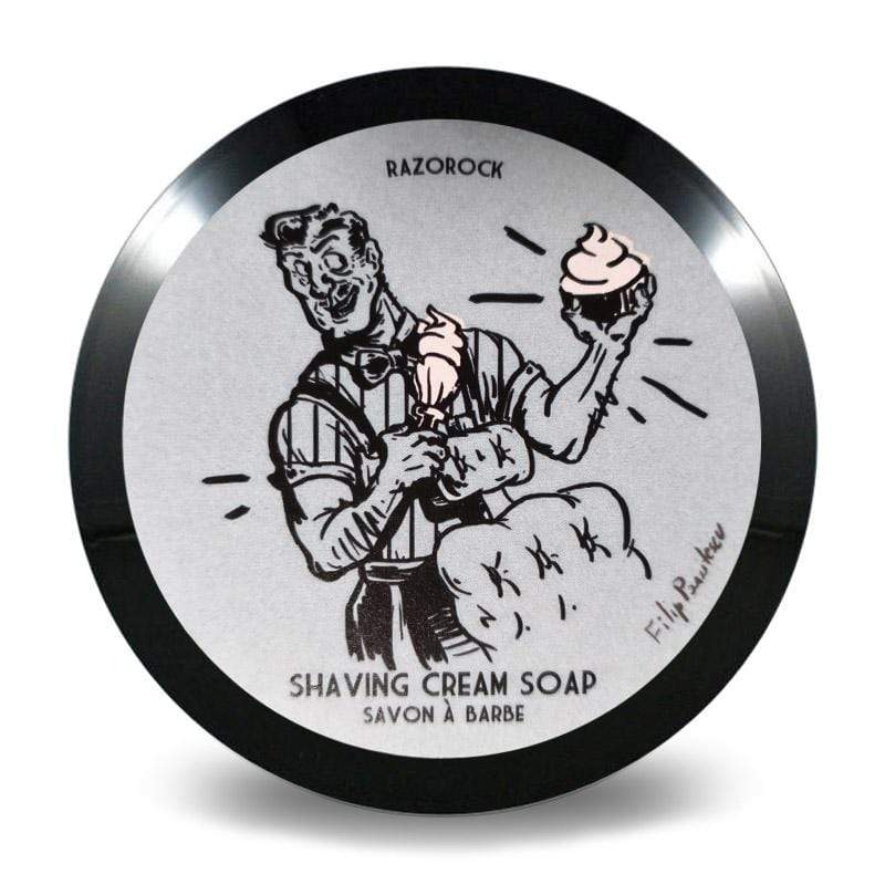 RazoRock Blue Barbershop Shaving Soap 150g - Shaving Time