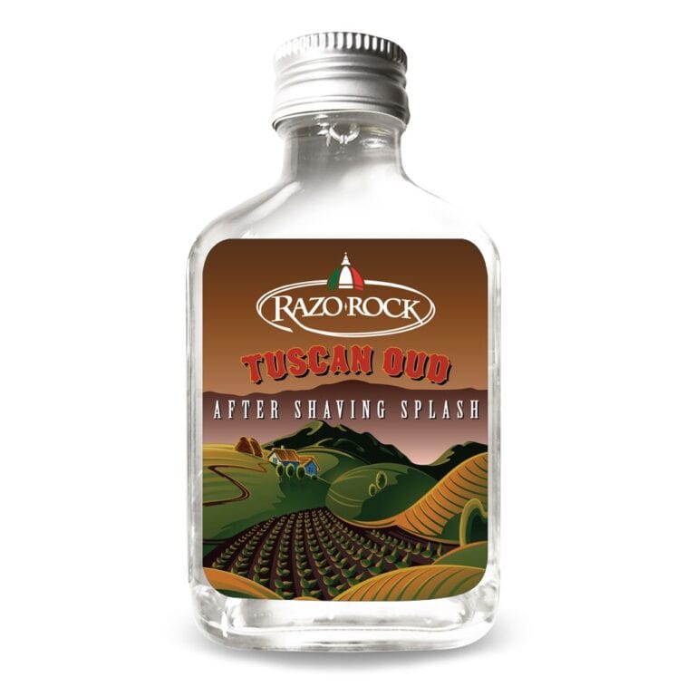 RazoRock Tuscan Oud Aftershave 100ml - Shaving Time