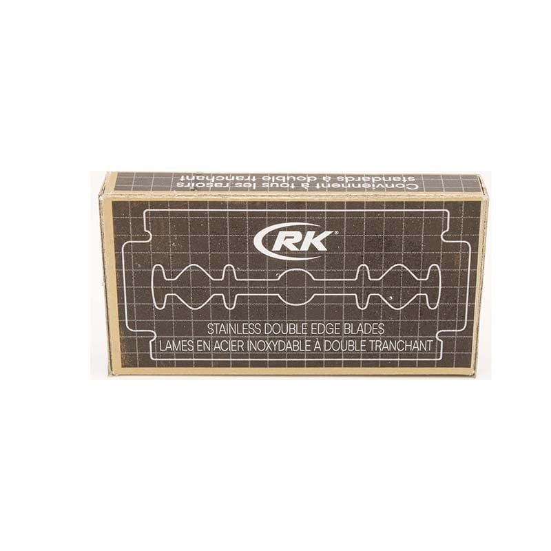 RK StainlessSteel Double Edged Razor Blades ( Pack of 5) - Shaving Time
