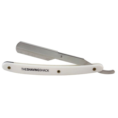 Shaving Shack Shaving Shack Straight Razor The Shaving Shack - Cut-Throat Straight Razor - White 