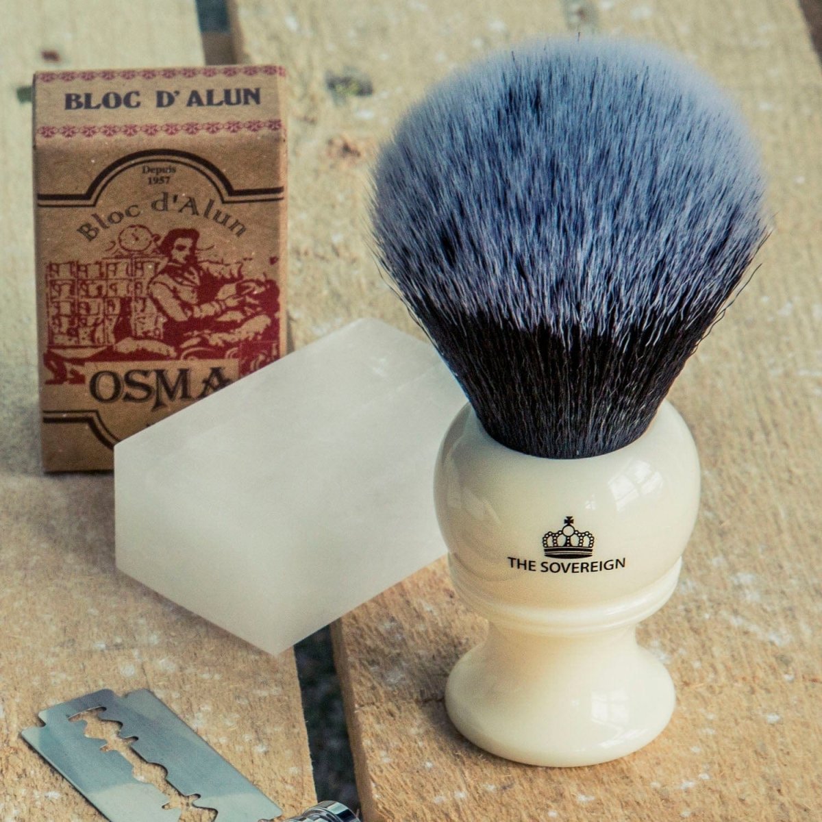 Shaving Shack - Sovereign Synthetic Shaving Brush - Shaving Time