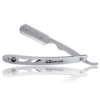 Shaving Shack The Shaving Shack Raptor Stainless Steel Cut-Throat Straight Razor (Uses Replaceable Blades)