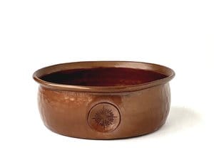 Standard Copper Lather Bowl by Captain's Choice - Shaving Time