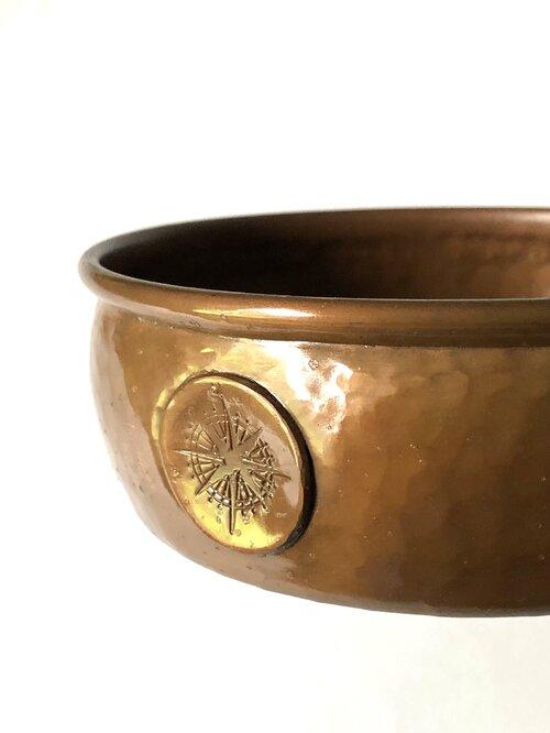 Standard Copper Lather Bowl by Captain's Choice - Shaving Time