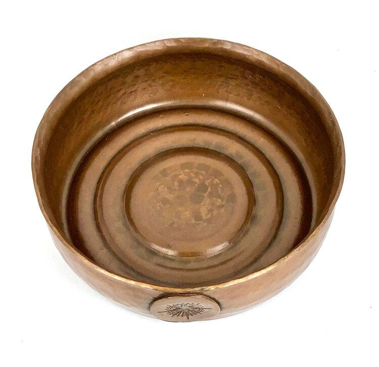 Standard Copper Lather Bowl by Captain's Choice - Shaving Time