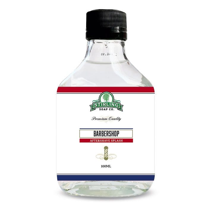 Stirling Barbershop Aftershave Splash 100ml - Shaving Time