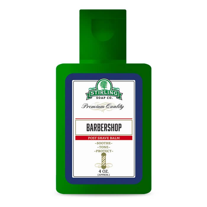 Stirling Barbershop Post Shave Balm 4oz (118ml) - Shaving Time