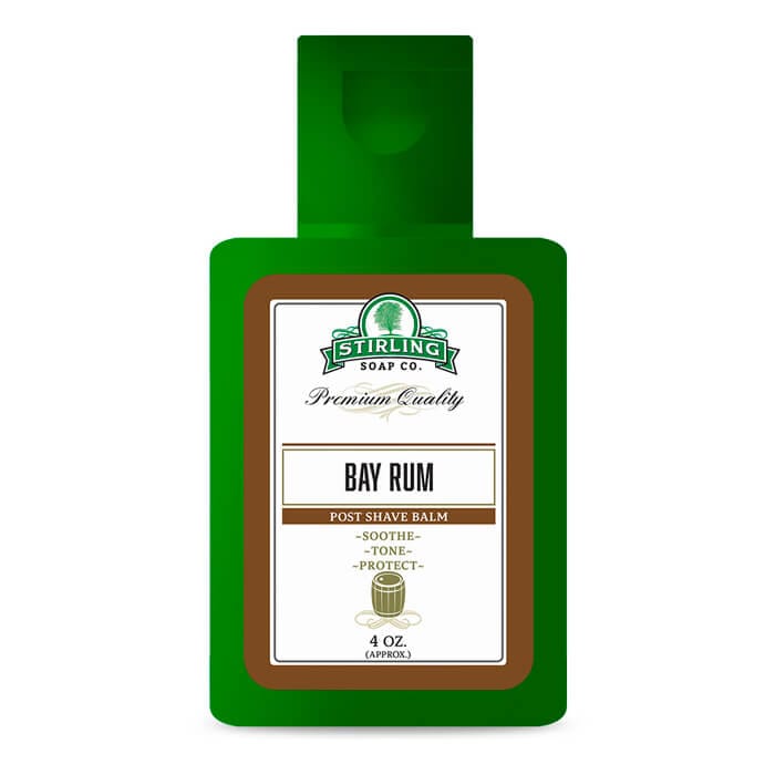 Stirling Bay Rum - Post Shave Balm 4oz (118ml) - Shaving Time