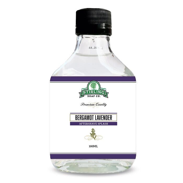 Stirling Bergamot Lavender Aftershave 100ml) - Shaving Time