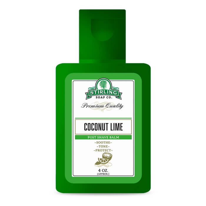 Stirling Coconut Lime - Post Shave Balm 4oz (118ml) ( Summer Seasonal) - Shaving Time