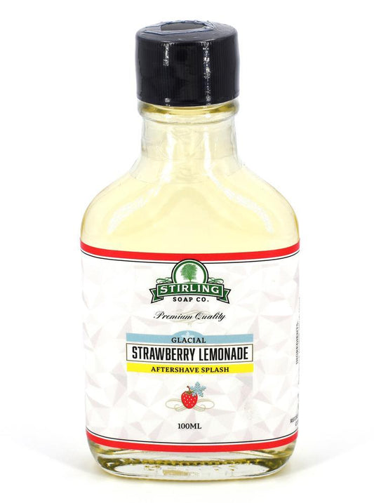 Stirling Glacial Strawberry Lemonade Aftershave Splash 100ml - Shaving Time