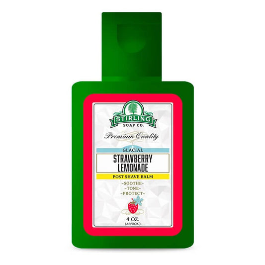 Stirling Glacial Strawberry Lemonade Post Shave Balm 4oz (118ml) - Shaving Time