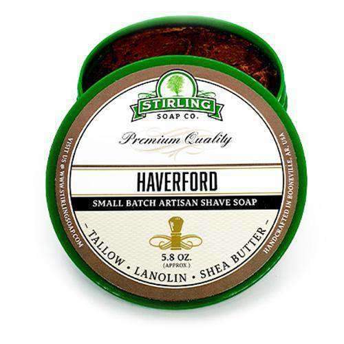 Stirling Haverford Shaving Soap 164g (5.8oz) - Shaving Time