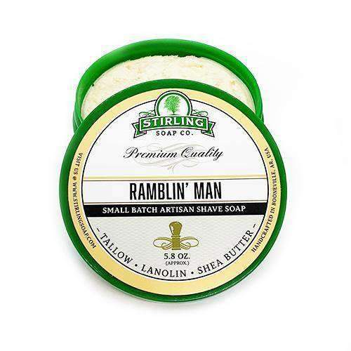 Stirling Ramblin' Man Shaving Soap 164g (5.8oz) - Shaving Time