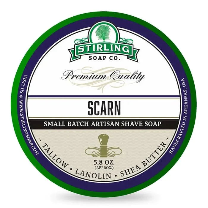 Stirling Scarn Shaving Soap 164g (5.8oz) - Shaving Time