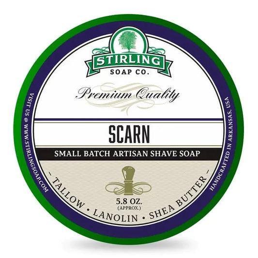 Stirling Scarn Shaving Soap 164g (5.8oz) - Shaving Time
