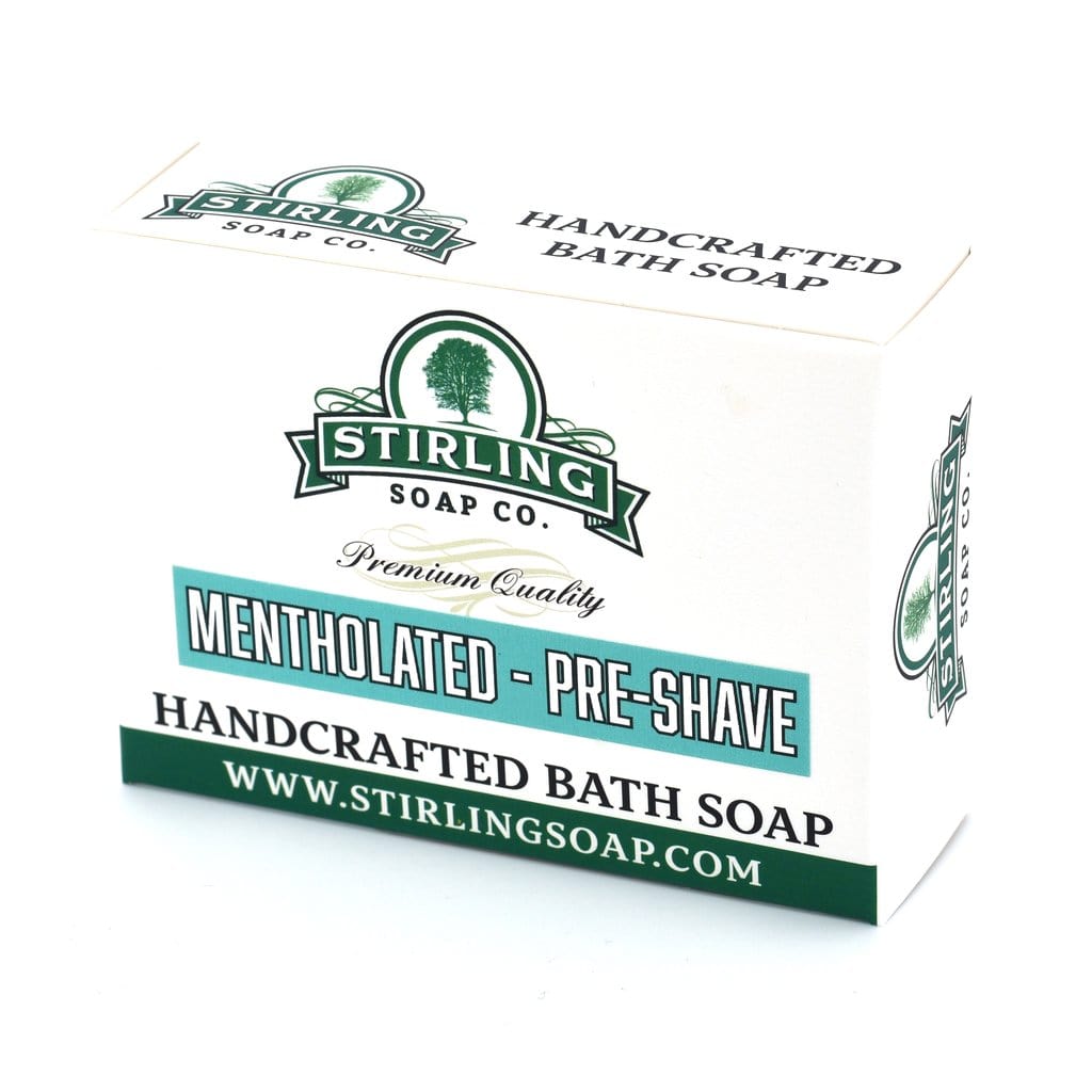 Stirling Soap Co Pre Shave Soap Stirling Mentholated Pre-shave Soap 5.5oz / 156g