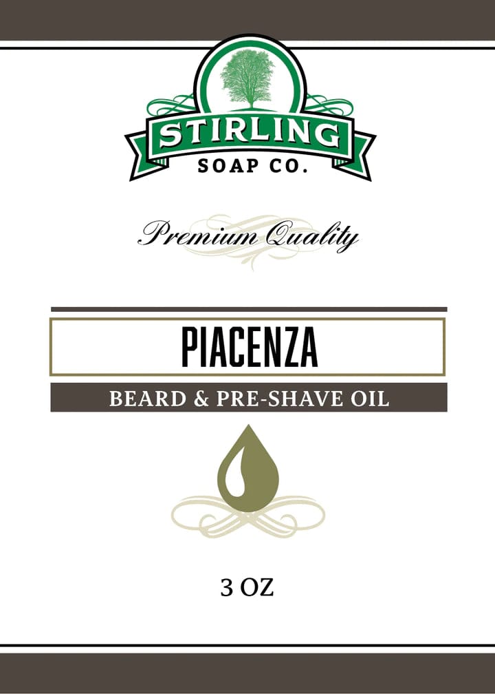 Stirling Soap Co Stirling Beard Oil Stirling Piacenza  Beard & Pre-Shave Oil  3oz / 88ml